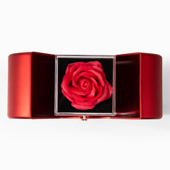 Alluring Beauty Necklace with Red Heart Rose Box - To My Mom